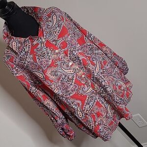 Jones New York  sz 2X button front shirt